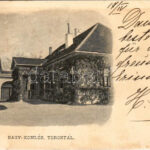 1906 Nagykomlós, Comlosu Mare; San Marco kastély. S. Marco család levele / castle. Letter of the owner (fl)