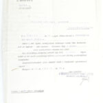 1919 Budapesti Villamos Városi Vasút Rt. dokumentuma elütött emberről