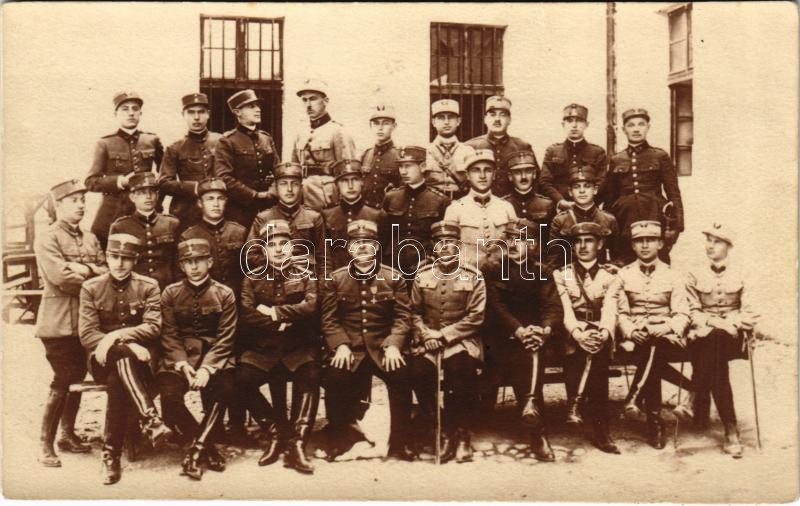 Osztrák-magyar katonatisztek / K.u.k. military officers. photo