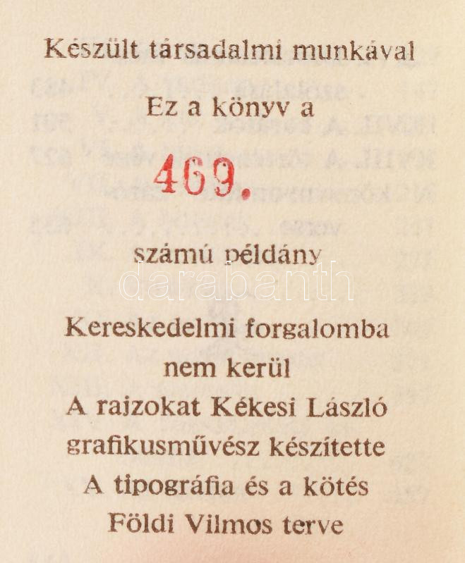 Heltai Gáspár: Ponciánus császár históriája. Bp., 1979 Pátria. Bibliofil, sorszámozott facsimile minkönyv kiadás, számozott - Image 2