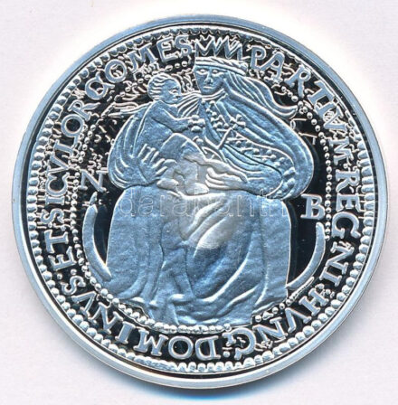 DN 'Magyar tallérok utánveretben - Bocskai István tallérja 1605' Ag emlékérem tanúsítvánnyal (20g/0.999/38,6mm) T:PP