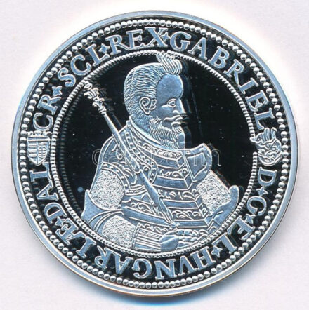 DN 'Magyar tallérok utánveretben - Bethlen Gábor tallérja 1620' Ag emlékérem (20g/0.999/38,6mm) T:PP