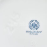 Hollóházi szedermintás 6 személyes kompótos készlet, hibátlan, d: 14-23 cm - Image 4