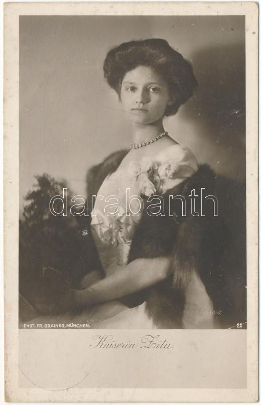 1916 Kaiserin Zita. Phot. Fr. Grainer