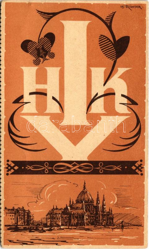 1930 Budapest, Hungarian Applied and Peasant Art Exhibition - Fair / Magyar Ipar- és Parasztművészeti Kiállítás - Vásár s: Ifj. Richter (fa)