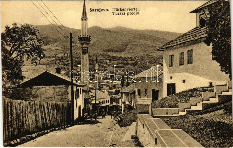 Sarajevo, Türkenviertel / Turski predio / Turkish neighborhood (EK)
