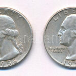 Amerikai Egyesült Államok 1956. 25c Ag T:2- USA 1956. 25 Cent Ag C:VF