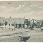 1911 Csákigorbó, Garbou; Fő tér, üzlet. Dunky fivérek kiadása / main square, shop (EK)