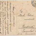 1911 Sarmaság, Sarmasag; Vasútállomás, Posta, Csendőrlaktanya. Domokos Irma kiadása / railway station, post office, gendarme barracks (EK) - Image 2