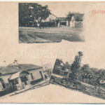 Torcs, Nová Lipnica, Tartschendorf (Dénesdtorcsmisérd, Dunajská Luzná, Pozsony); Kastély, lovas hintó / castle, horse chariot (r)