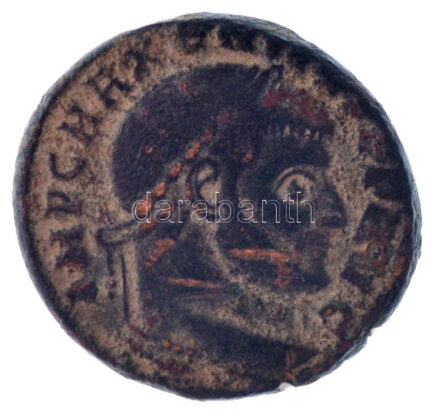 Római Birodalom / Ostia / Maxentius 309-312. AE Follis bronz (5,99g) T:2- karc Roman Empire / Ostia / Maxentius 309-312. AE Follis bronze 'IMP C MAXENTIVS PF AVG / FIDES MI-LI-TV-M / MOST[T]' (5,99g) C:VF scratched RIC VI 45.var