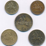 Litvánia 1925. 1c Al-bronz + 5c Al-bronz (2x) + 10c Al-bronz + 1936. 1c Al-bronz T:2,2- Lithuania 1925. 1 Centas Al-bronze + 5 Centai Al-bronze (2x) + 10 Centu Al-bronze + 1936. 1 Centas Al-bronze C:XF,VF - Image 2