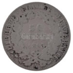 Franciaország 1895A 50c Ag T:2-,3 patina France 1895A 50 Centimes Ag C:VF,F patina Krause KM#834 - Image 2