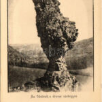 Dézna, Dezna; Az Odaliszk a déznai várhegyen / Cetatea Dezna / rock on the castle hill (EK)