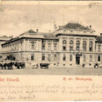 1905 Dés, Dej; M. kir. Törvényház / court + 'NAGY-KÁROLY - KOLOZSVÁR 74. SZ.' vasúti mozgóposta bélyegző (EK)