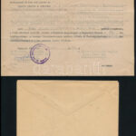 cca 1950 Bp., XI. kerület értesítése állami Elme és Ideggyógyintézet borítékban feladva - Image 2