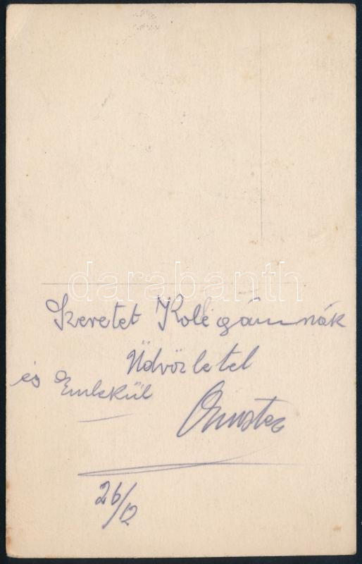 cca 1917 A cs. és kir. 105. gyalogezred (K.u.K. Infanterie-Regiment 105.) katonája libákat etet, tábori életkép a Keleti-Kárpátokban (Erdély, Hagymás-hegység, Békás-szoros közelében), I. világháborús fotólap, hátoldalán - Image 2