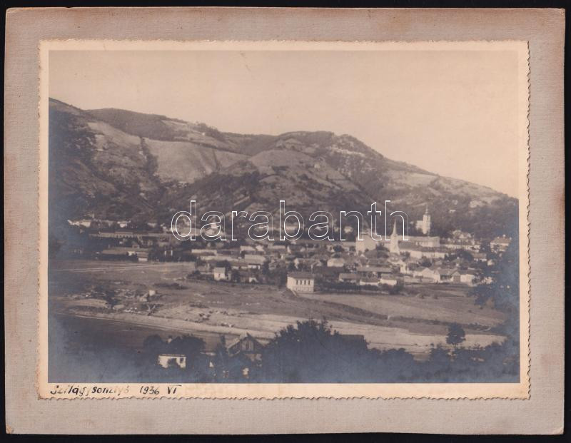 1936 Szilágysomlyó fotó kartonon 20x16 cm
