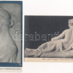 50 db RÉGI képeslap művészeti alkotásokkal / 50 pre-1945 postcards with artistic works - Image 2