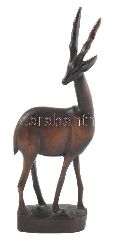 Zerge faragott fa szobor 31 cm