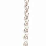 Ezüst (Ag) nyaklánc, jelzett, h: 45 cm, nettó: 14,78g - Image 2