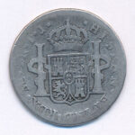 Mexikó 1809. 2R Ag 'IV. Károly' (5,9g/27mm) T:3 Mexico 1809. 2 Real Ag ' Carlos IV' (5,9g/27mm) C:F - Image 2