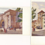 A régi Budapest IV. sorozat. Kiadja a Műemlékek Országos Bizottsága, Hornyánszky V. rt. - 12 képeslappal / 12 postcards
