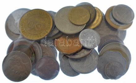 43db-os amerikai érmetétel, közte Amerikai Egyesült Államok, Panama, Chile, Dominikai Köztársaság, Kolumbia, Kuba, stb. T:vegyes 43pcs American coin lot, within USA, Panama, Chile, Dominican Republic, Colombia, Cuba, etc. C:mixed