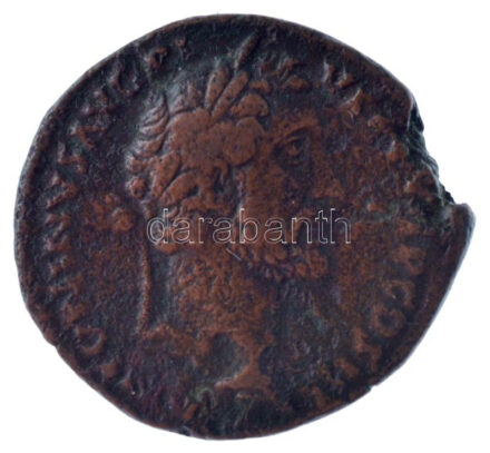 Római Birodalom / Róma / Antoninus Pius 140-144. As bronz (10,57g) T:2-,3 ph. Roman Empire / Rome / Antoninus Pius 140-144. As bonrze 'ANTONINVS AVG PI-VS P P TR P COS III / SA - LVS AVG - S C' (10,57g) C:VF,F edge error RIC III 688b