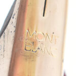 Montblanc bordó töltőtoll cca 1960. Megkímélt állapotban, hozzá bőr tolltartó 15,5 cm - Image 3