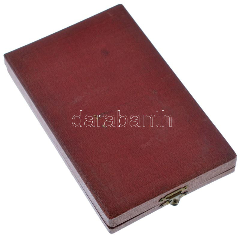 1956. 'Felszabadulási emlékverseny Budapest 1956. ápr.' díjplakett (175x105mm) T:1- - Image 2