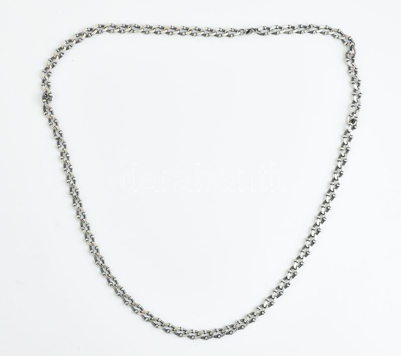 Fém nyaklánc, h: 90 cm