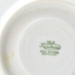 Krautheim Bavaria porcelán mokkás csésze és alj. Matricás, jelzett, hibátlan. - Image 2