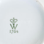 Wallendorf sárkányos váza, kézzel festett, jelzett, hibátlan, m:18, 20,5 cm - Image 3