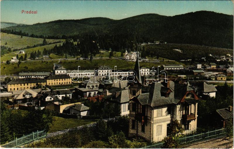 Predeál, Predeal; látkép, villa / general view, villa (EK)