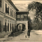 1904 Püspökfürdő, Szentlászlófürdő, Baile 1 Mai (Nagyvárad, Oradea); fürdő. A. Sonnenfeld kiadása / spa, bath (EK)