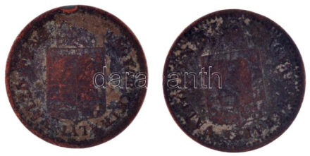 1882KB 1kr Cu + 1883KB 1Kr Cu T:2-,3 patina Adamo M4.1