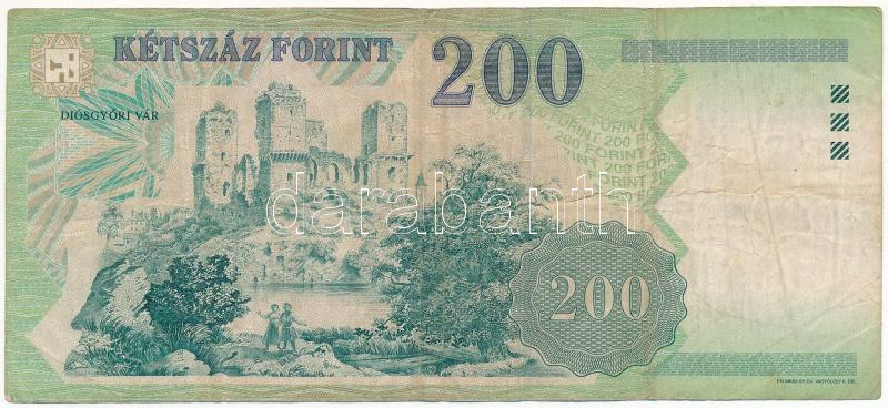 1998. 200Ft 'FD 0894439' T:III - Image 2