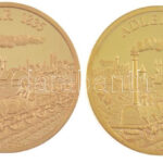 Németország 1991. 'Adler 1835' kétoldalas bronz emlékérem (2xklf) (30mm) T:PP Germany 1991. 'Adler 1835' Br medallion (2xdiff) (30mm) C:PP
