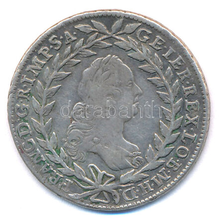 Ausztria 1765WI 20kr Ag 'I. Ferenc' T:2- patina, kis anyaghiba Austria 1765WI 20 Kreuzer Ag 'Franz I' C:VF patina, small material error Krause KM#2028