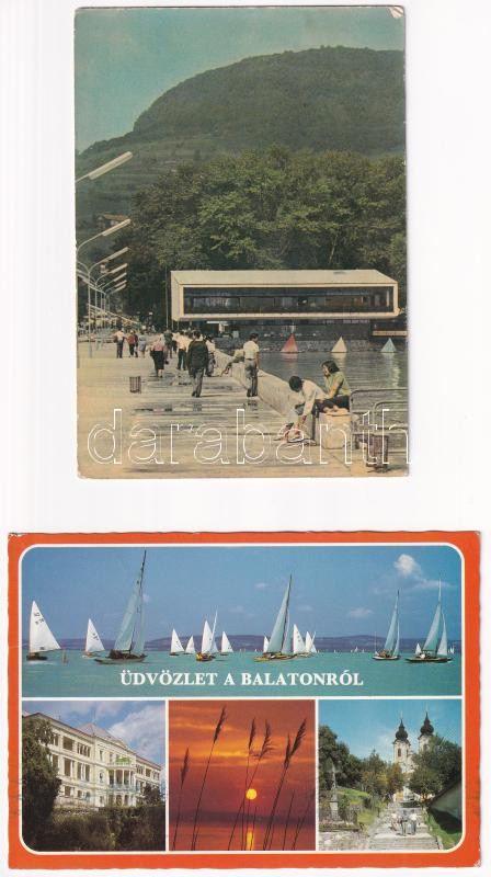 BALATON - 50 db MODERN képeslap / 50 modern postcards