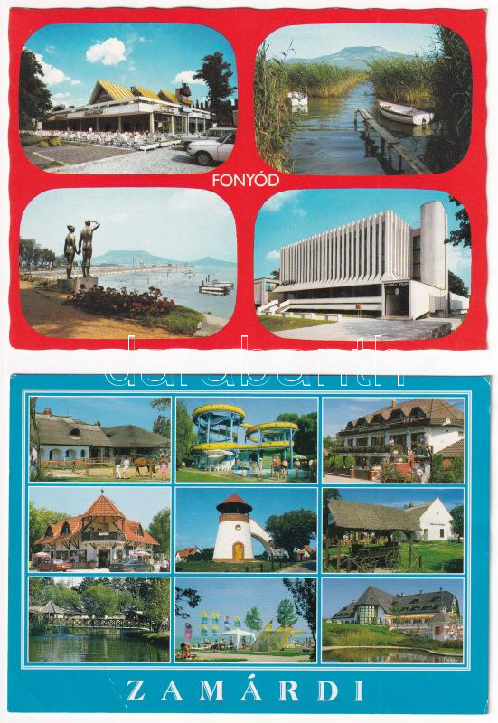 BALATON - 50 db MODERN képeslap / 50 modern postcards - Image 2