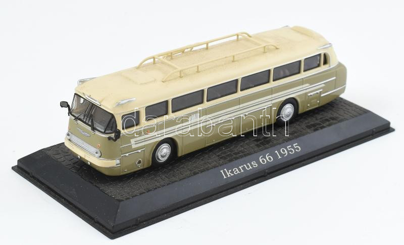 Ikarus 66 1955 autóbusz és Csepel D-344 teherautó modellje, 2 db, fém/műanyag, h: 18-18,5 cm - Image 3