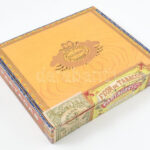 Flor de Tabacos de Partagas Habana fa szivaros doboz, tartalommal, hiányos 20,5x18x4 cm - Image 4