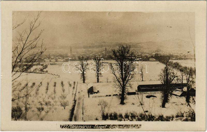 Máramarossziget, Sighet, Sighetu Marmatiei; tél / winter. photo (non PC)