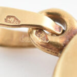 Arany (Au/14k) fényképtartós medál, jelzett, 3,5x2,3cm, bruttó: 6,2g - Image 4
