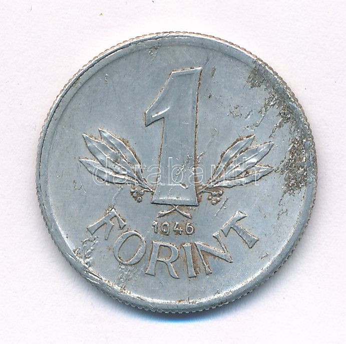 1946. 1Ft Al 'Kossuth-címer' T:2- anyaghiba Adamo F6 - Image 2