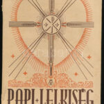 1943 Papi lelkiség. Harmadik év. 1. szám. 1943/44. Bp., Korda. Kiadói papírkötés, kissé kopott borítóval.