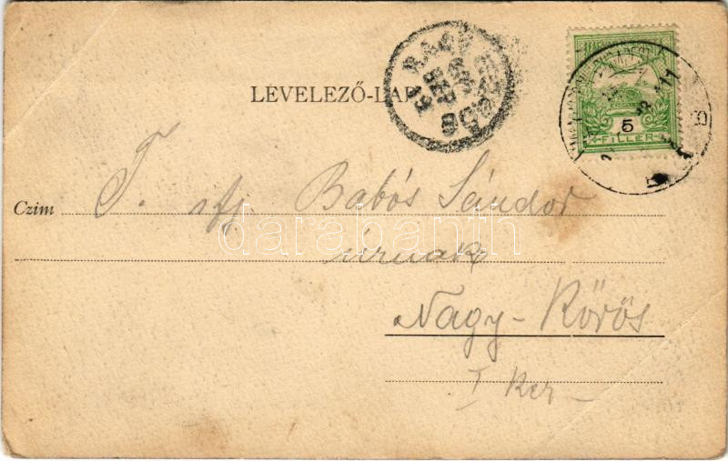 Galánta, Galanta; vasútállomás, vasutasok / railway station, railwaymen (EB) - Image 2