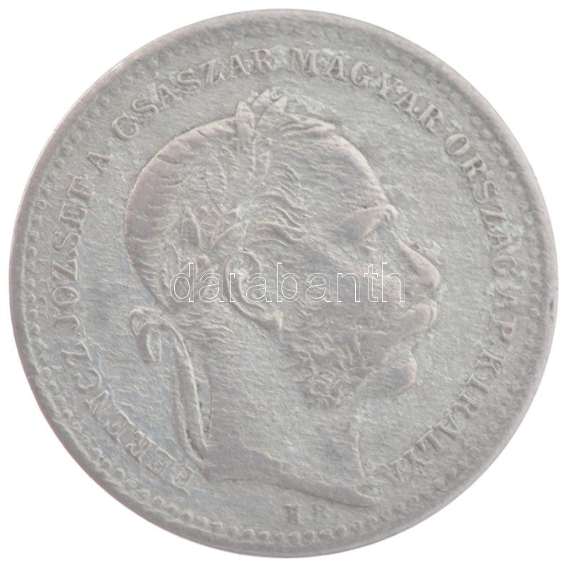 1868KB 20kr Ag 'Magyar Királyi Váltó Pénz' T:2- Adamo M11.1 - Image 2